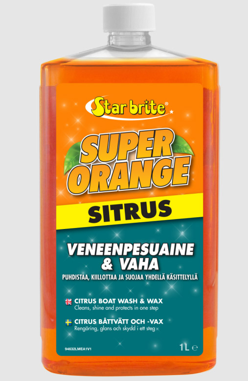 StarBrite Vahva sitrusuute pesuaine & vaha 1L 