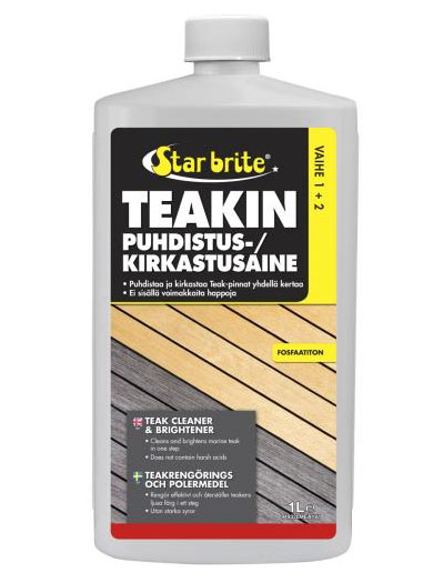 Star Brite Teakin puhdistus-/kirkastus- aine 1 L