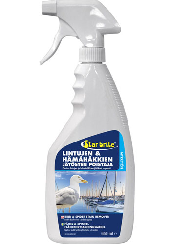 Star brite Hämähäkkien & lintujen jätösten puhdistus