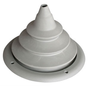 Läpivientikumi 105mm, harmaa 