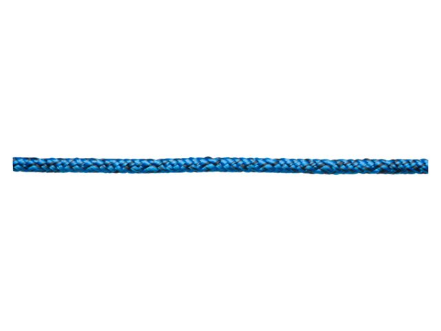 Dyneema/polyesterköysi, 4mm-50m, sin-musta