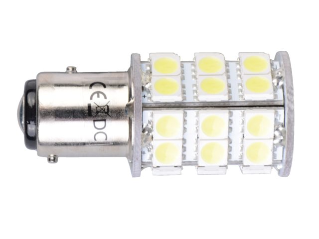 Polttimo LED, 10-30V, BAY15d