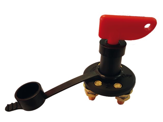 Päävirtakatkaisin, avaimella