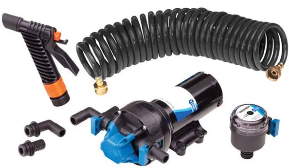 Kannenpesusarja Jabsco 4.0, 12V, 15 L/min