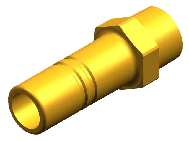 "WX1563 Stem Adaptor Male 3/8"" Bsp X1"