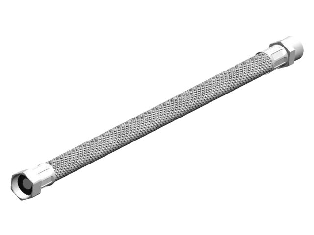 Whale WX1519, vesivarjaan liitosletku 1/2" (NPT-uros -BSP-naaras), 33 cm
