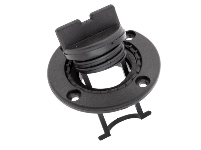 Tyhjennystulppa 1-1/4" musta, 29 mm