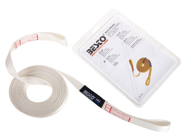 Turvaliina 12m - 25 mm, silmukalla