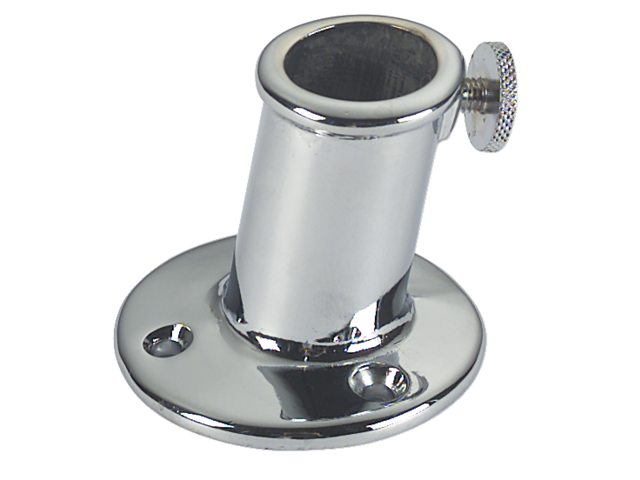 Lipputangon jalka 25mm, kromattu messinki