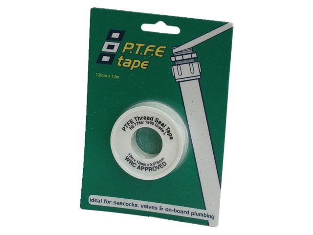 Teflon kierreteippi 12mm / 12m