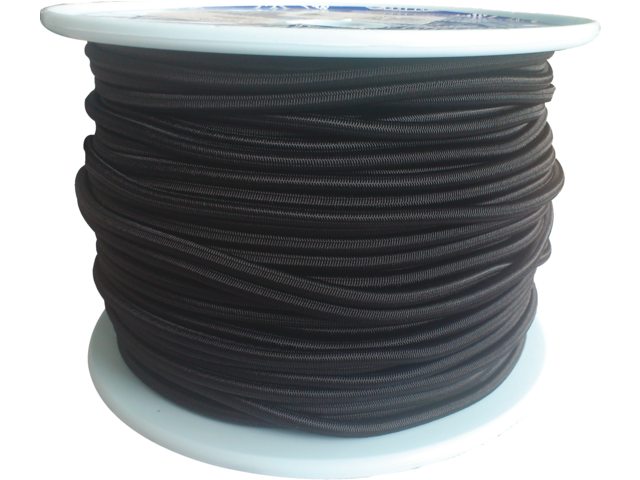 Kumiköysi 10mm, musta