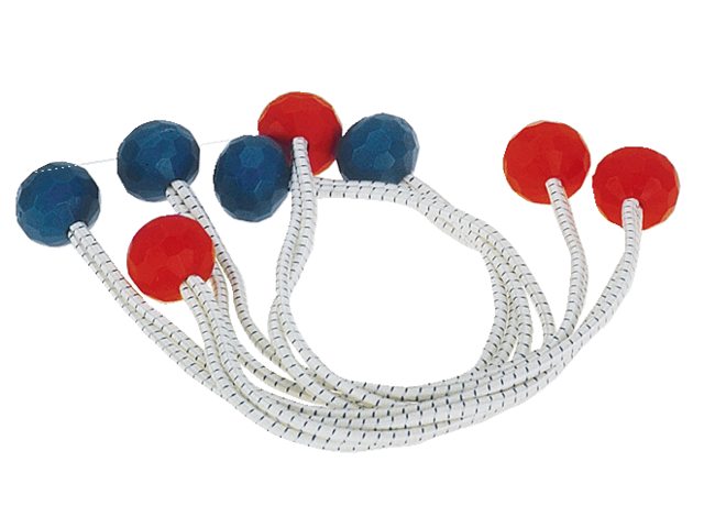 Kumijoustin, pallo, 50 cm (4 kpl)