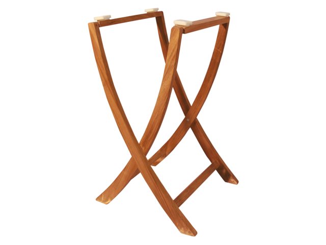 Pöydänjalka taitettava, teak, 75 x 42 cm