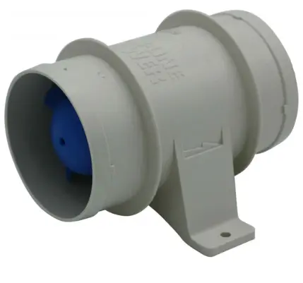 Moottoritilan tuuletin 75mm - 24V