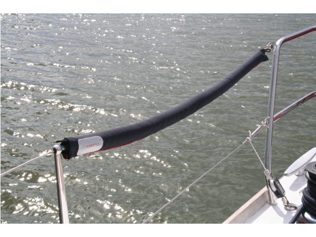 Selkänoija kaidevaijeriin L-180cm, sininen