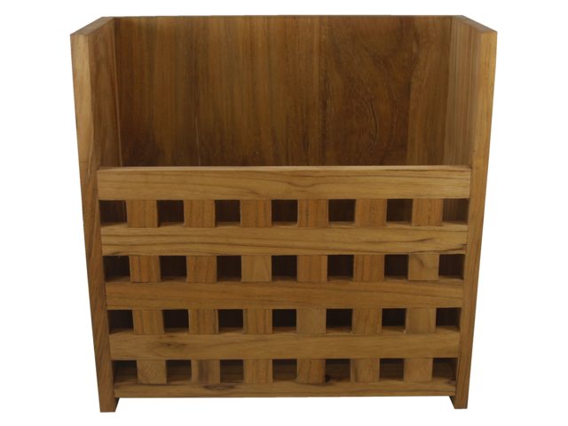 Teak-hylly 26.5 x 28 cm