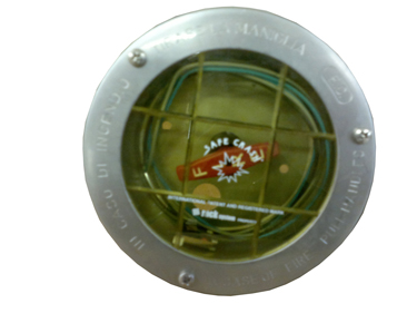 Murtolasi / laukaisin (liitetään sammutusvaijeriin)