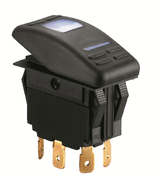 Keinukytkin (ON)-OFF-ON,2-napa 