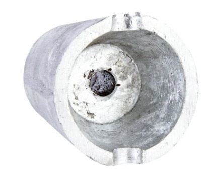 Potkurimutterin sinkki 30mm akselille, kartio (SOLE)