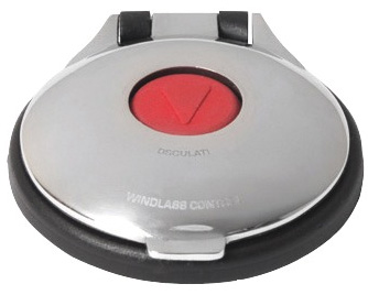 Jalkakytkin vinssille, RST-kansi punainen.