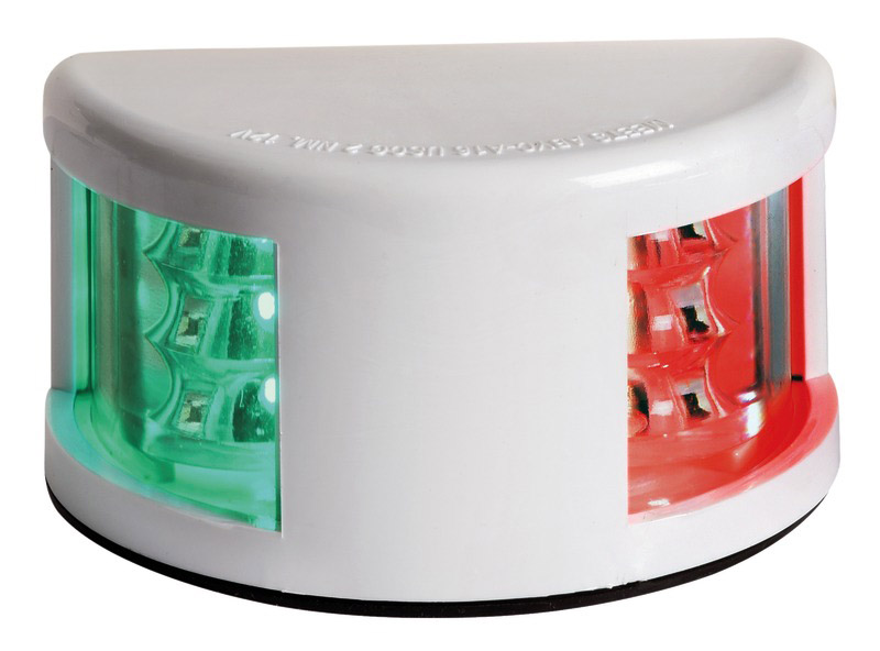 Navigointivalo LED, kombi valkoinen kuori, 2NM, 12V/1,1W