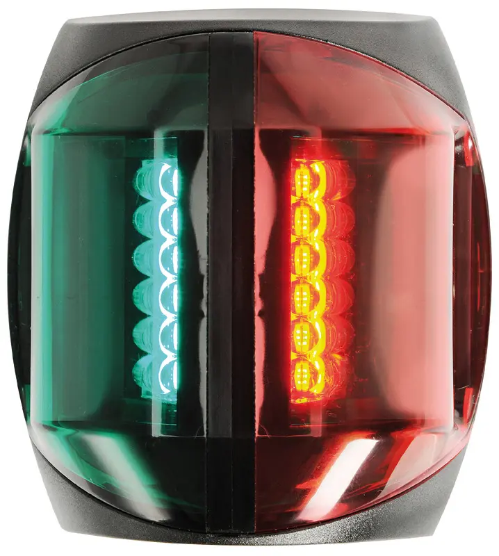 Kulkuvalo Sphera II LED, kombi, musta ABS 