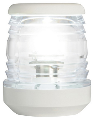 Mastovalo, valkoinen runko, LED 