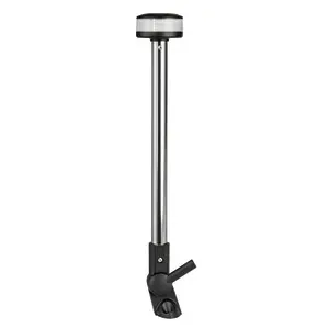 Asta Luminosa 360° LED abbattibile inox 12V I 
