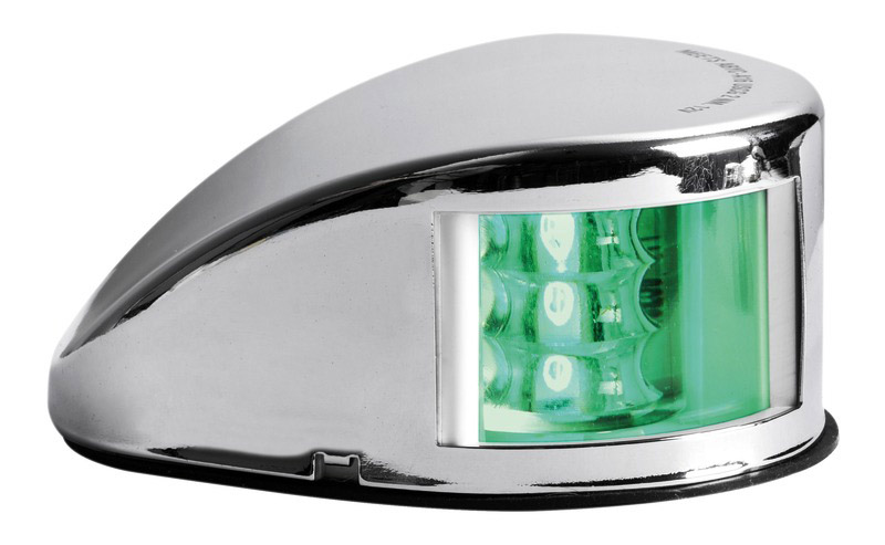 Navigointivalo LED, vihreä rst, 2NM, 12V/0,4W