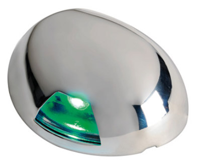 Sea-Dog kulkuvalo LED, vihreä, alle 20m 