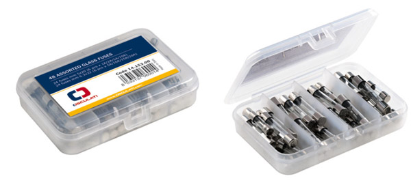 Lasiputkisulake lajitelma 48 kpl 