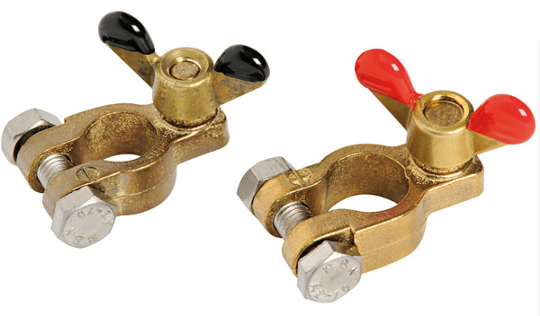 Akkukenkäsarja (+ ja -) pronssi 