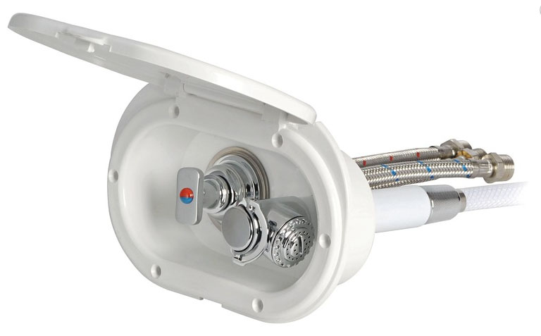 Suihkukotelo, hanalla ja 2,5 letkulla 