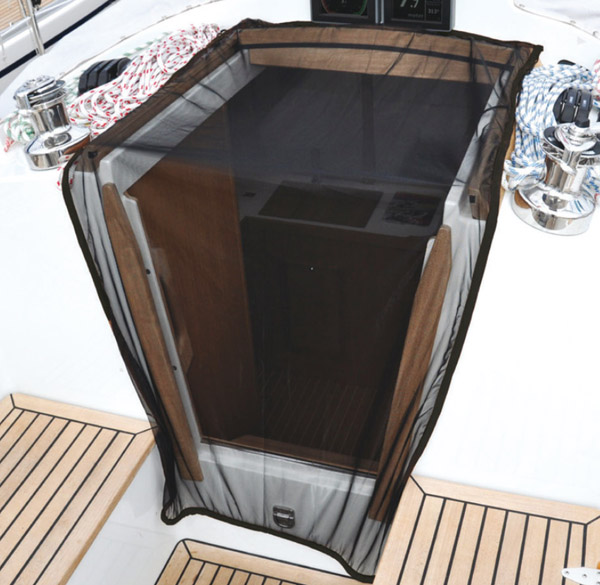 Hyttysverkko 900x1800, talliluukkuun 