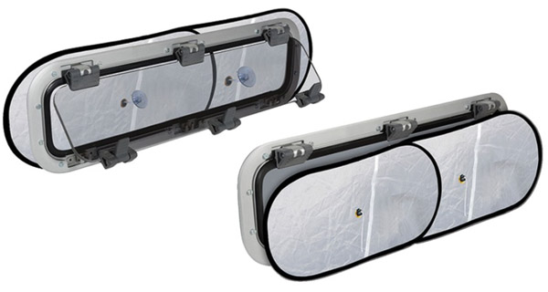 Hyttysverkko, pimennysverho 230x490mm(2 kpl) 