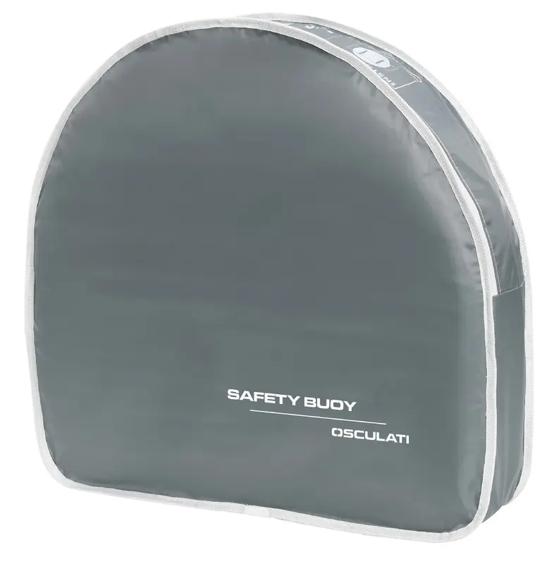 Gray bag for horseshoe lifebuoy 