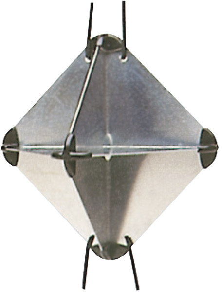 Tutkaheijastin 34x34x47 cm 