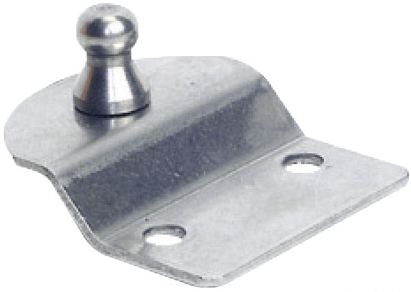 Kiinnike 45x35 mm, kaasujousel 10mm kuula 