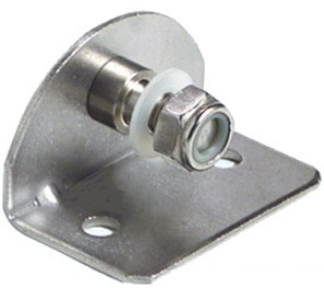 Kaasujousen kiinnike 8mm, 90 astetta 