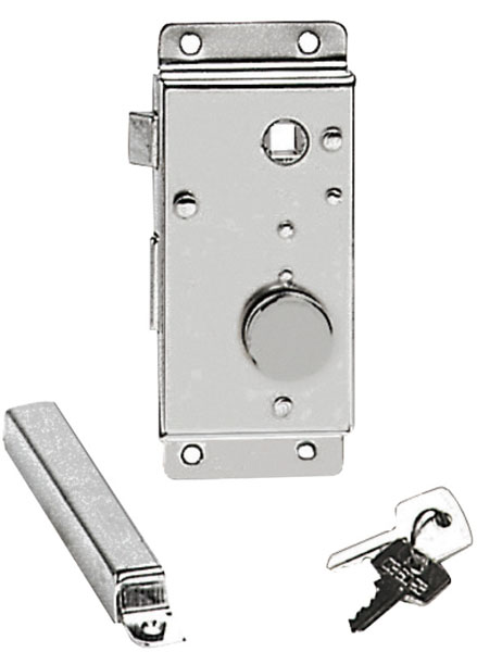 Ovilukko kromattu, vasen, 35 mm 