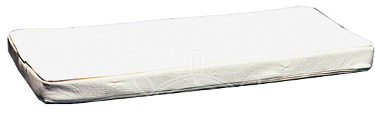 Kumivenepenkin tyyny valkoinen