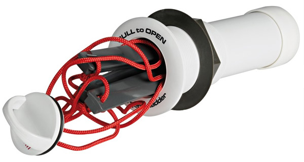 Läpivienti hätäportaat, 3 ask., kierteellä 