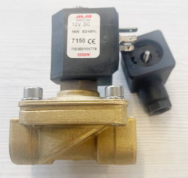 Solenoidi Venttiili 1/2, 12 V 