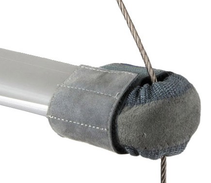 Saalingin suojus, nahka, S, 55-95 mm 