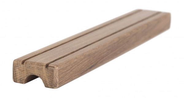 Teak askelma 305x45x22 mm 