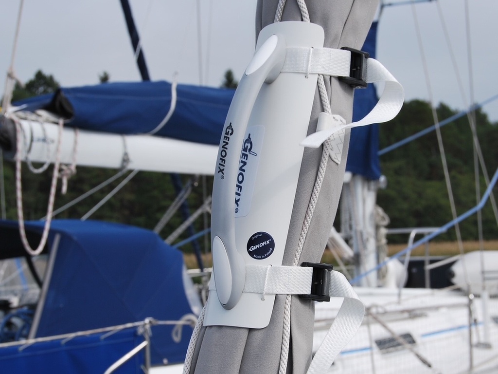 Genofix / purjekahva, valkoinen 