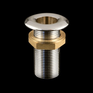 Läpivienti 3/4 krom 