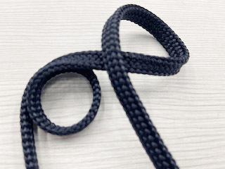 8-10mm Lupes Cover, litteä, Navy Blue polyester, lepuuttajaköysi