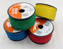 Polyester 3mm x 20 m, tasainen väri 