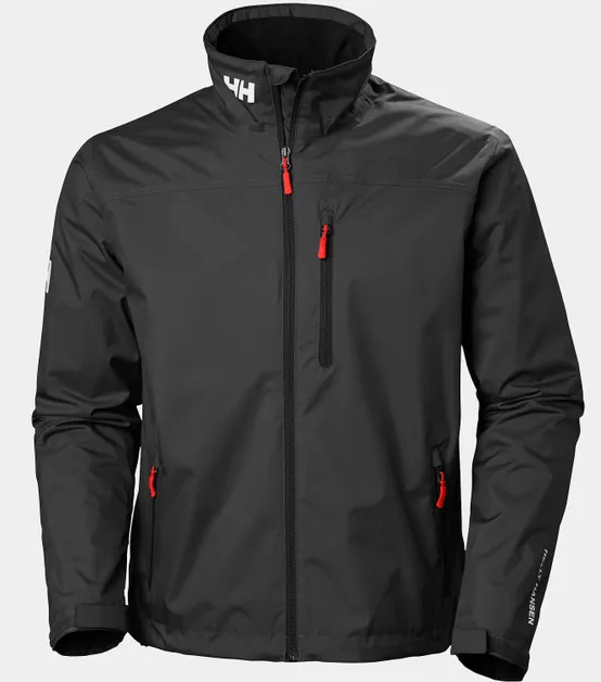 HH Crew jacket, musta, M 